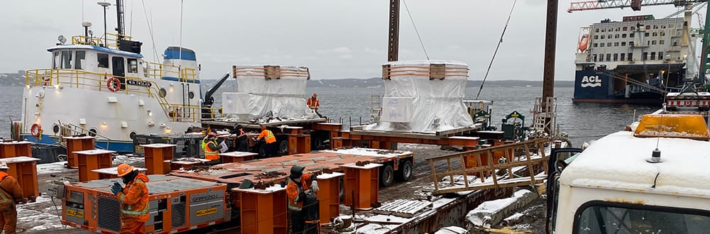 Réalisations - Les Barges de Matane