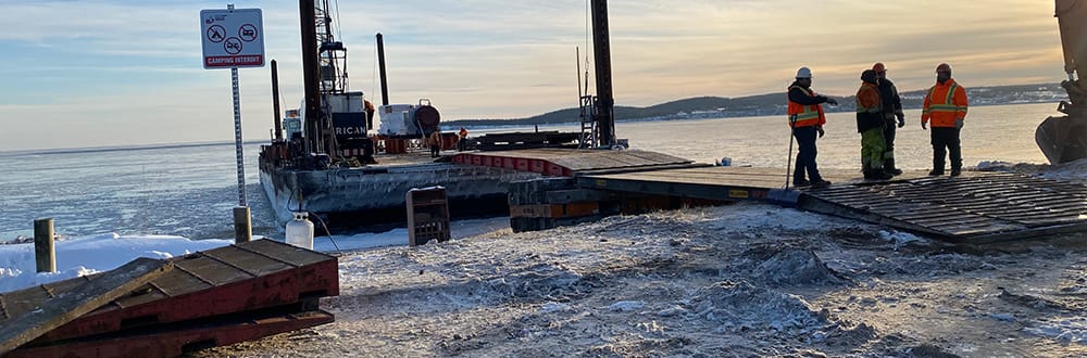 Réalisations - Les Barges de Matane